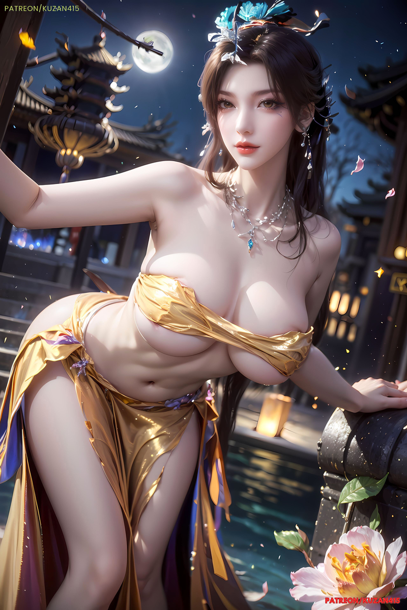 云望舒-Yun Wangshu😍 (Xi He-羲和)-pixiv插画-作品交流服务