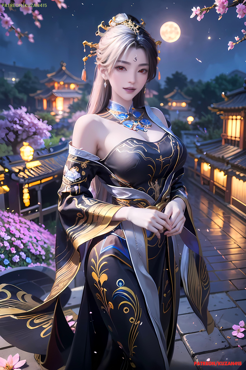 阴阳圣女-YinYang Shengnu😍😍-pixiv插画-作品交流服务