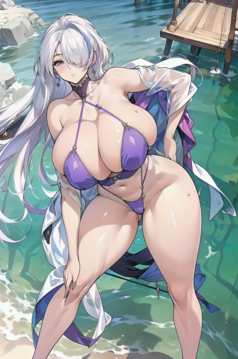 图片[8]-雲仙 ビキニVER.-pixiv插画-作品交流服务