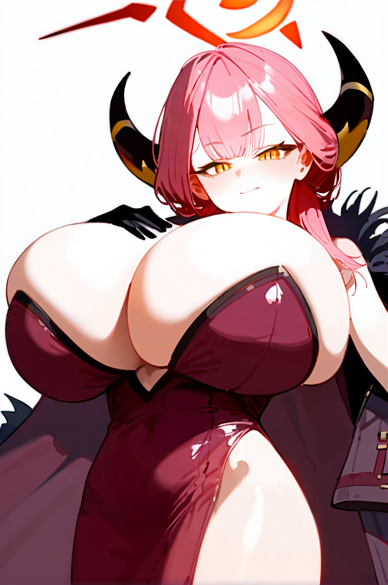 图片[5]-陸八魔アル ドレスVER.-pixiv插画-作品交流服务