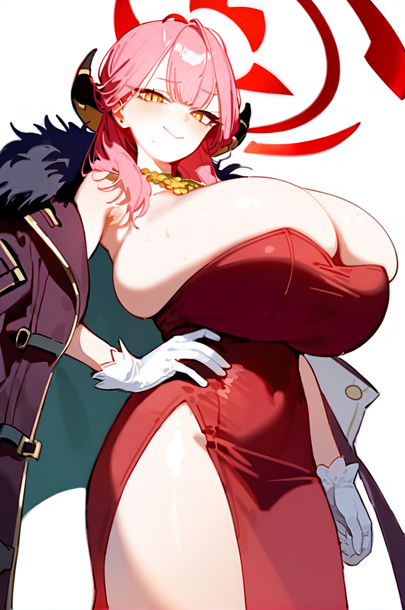 图片[7]-陸八魔アル ドレスVER.-pixiv插画-作品交流服务