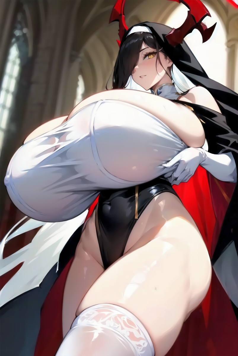 闇ママ シスターVER.-pixiv插画-作品交流服务