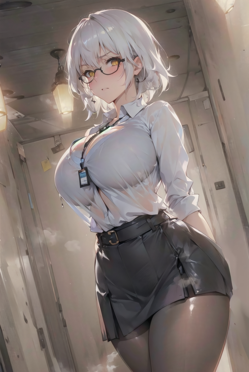 图片[12]-オルタちゃん 女教師VER.-pixiv插画-作品交流服务