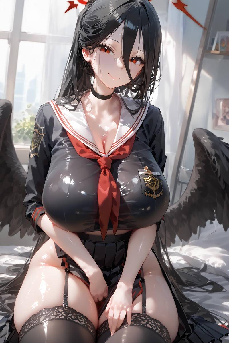 羽川ハスミ-pixiv插画-作品交流服务