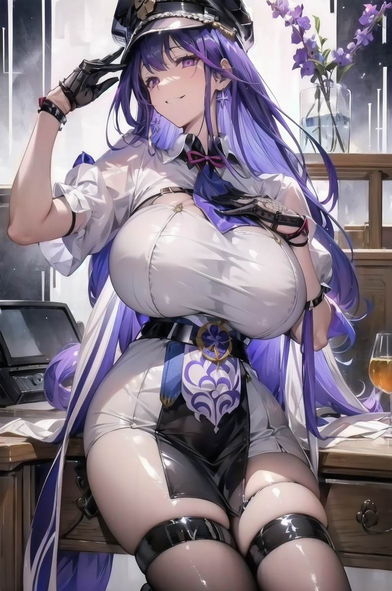 影ちゃん 警察VER.-pixiv插画-作品交流服务