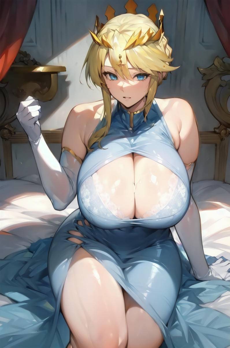 アルトリア ドレスVER.-pixiv插画-作品交流服务