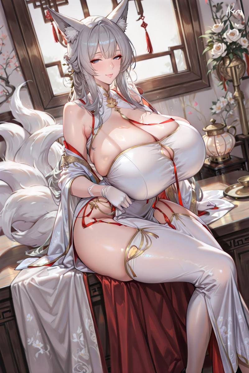 图片[6]-信濃 チャイナドレスVER.-pixiv插画-作品交流服务