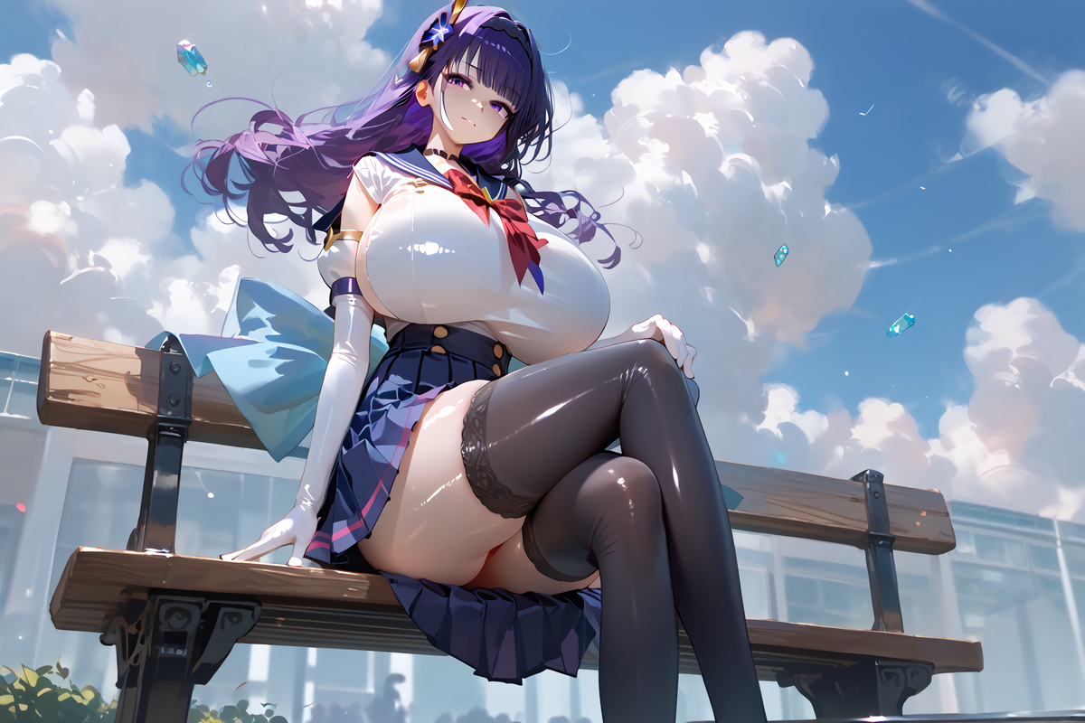 影ちゃん JKVER.-pixiv插画-作品交流服务