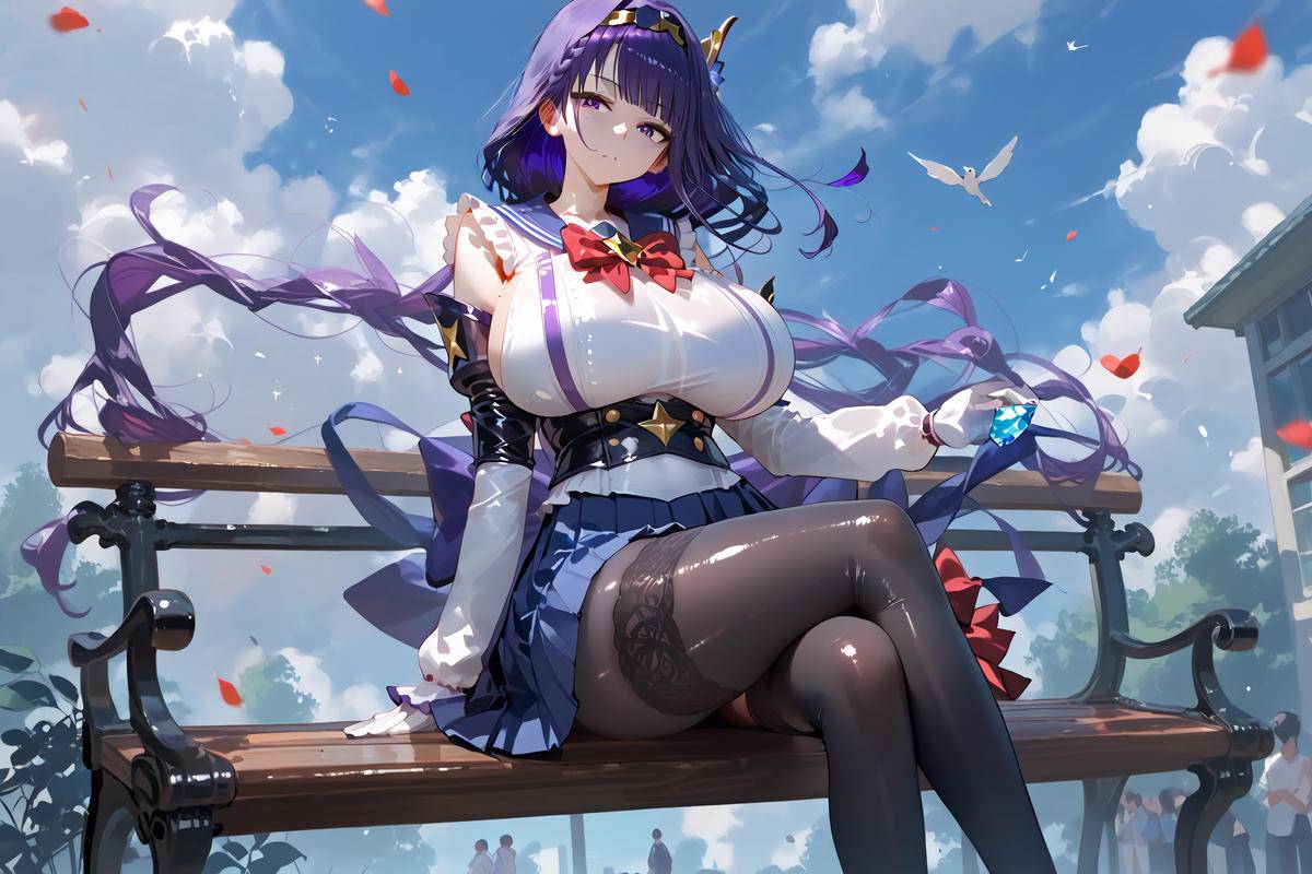 影ちゃん JKVER.-pixiv插画-作品交流服务