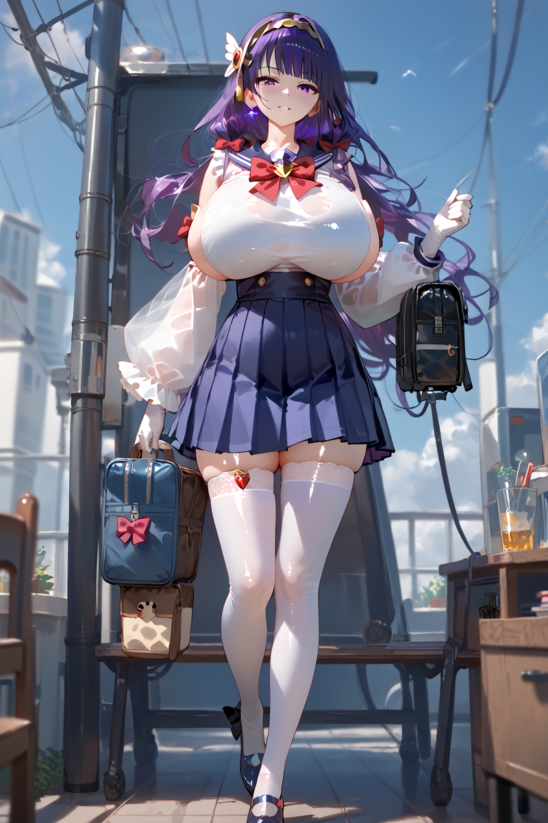 影ちゃん JKVER.-pixiv插画-作品交流服务