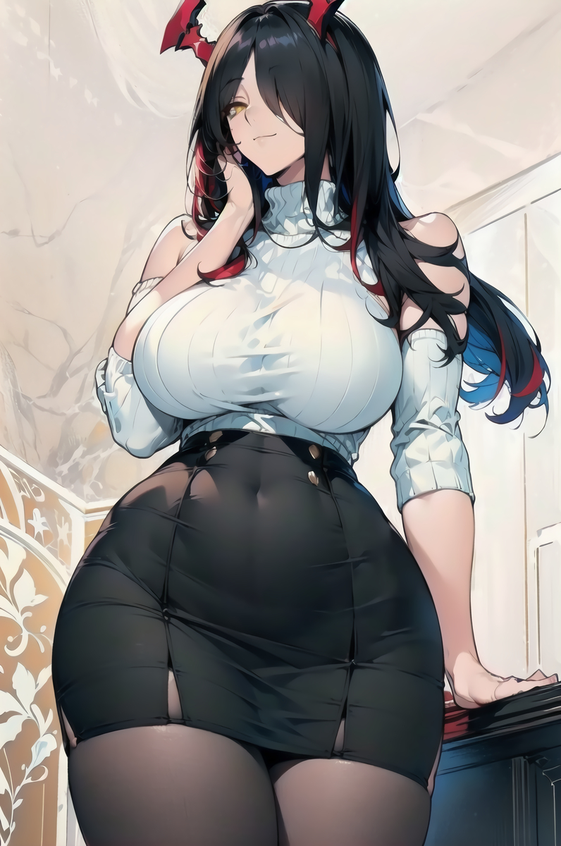 图片[6]-闇ママ セーターVER.①-pixiv插画-作品交流服务