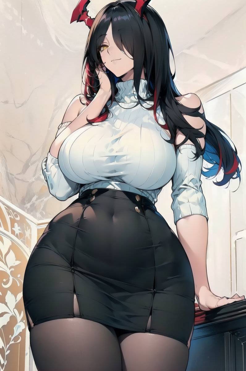 图片[6]-闇ママ セーターVER.①-pixiv插画-作品交流服务