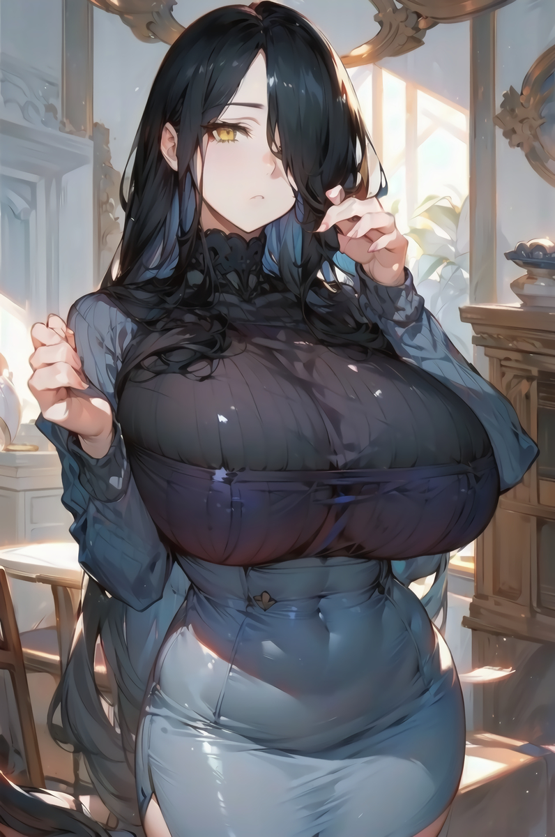 图片[5]-闇ママ セーターVER.②-pixiv插画-作品交流服务