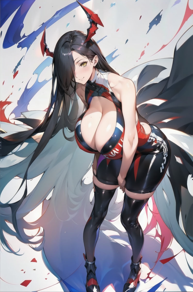 图片[15]-闇ママ レースクイーンVER.-pixiv插画-作品交流服务