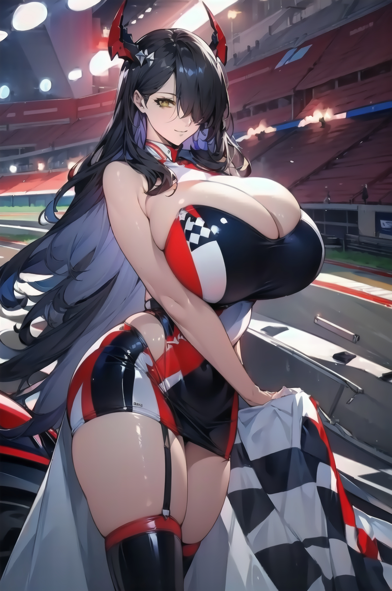 图片[10]-闇ママ レースクイーンVER.-pixiv插画-作品交流服务