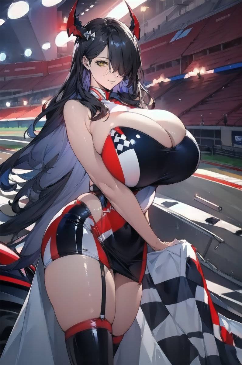 图片[10]-闇ママ レースクイーンVER.-pixiv插画-作品交流服务