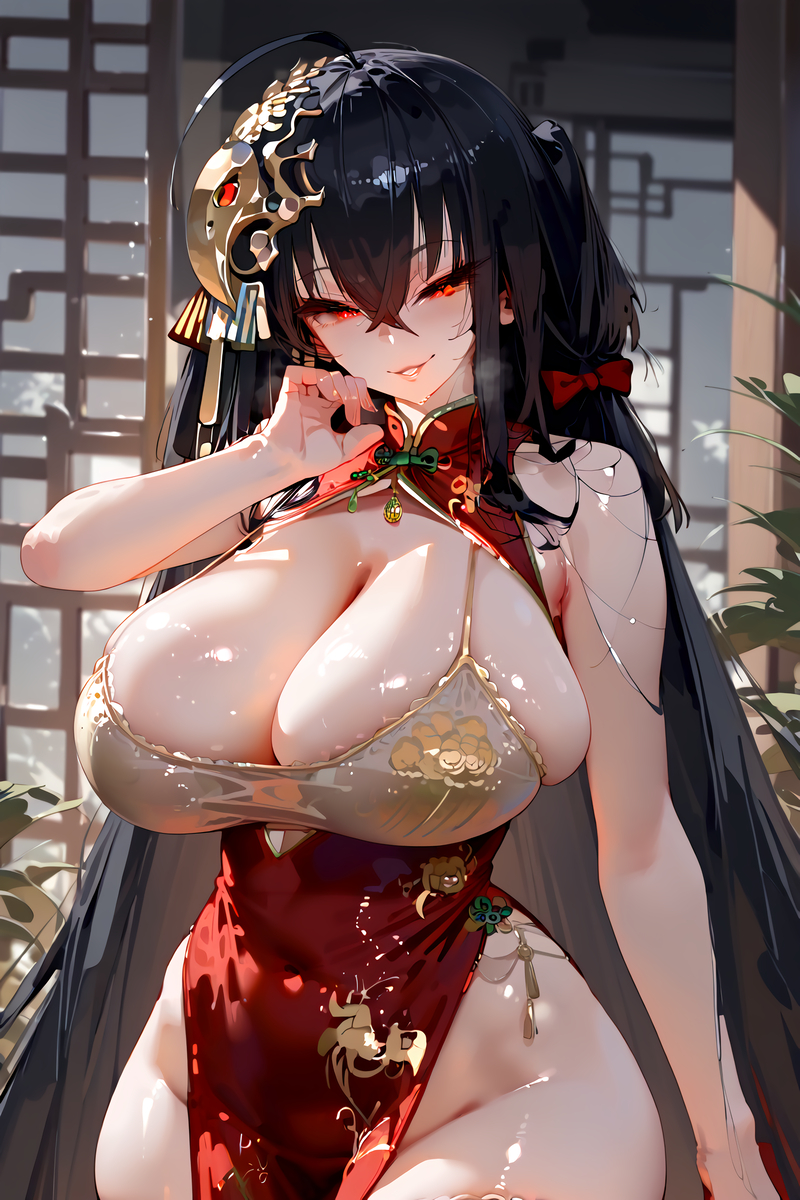 大鳳 チャイナドレスVER.-pixiv插画-作品交流服务