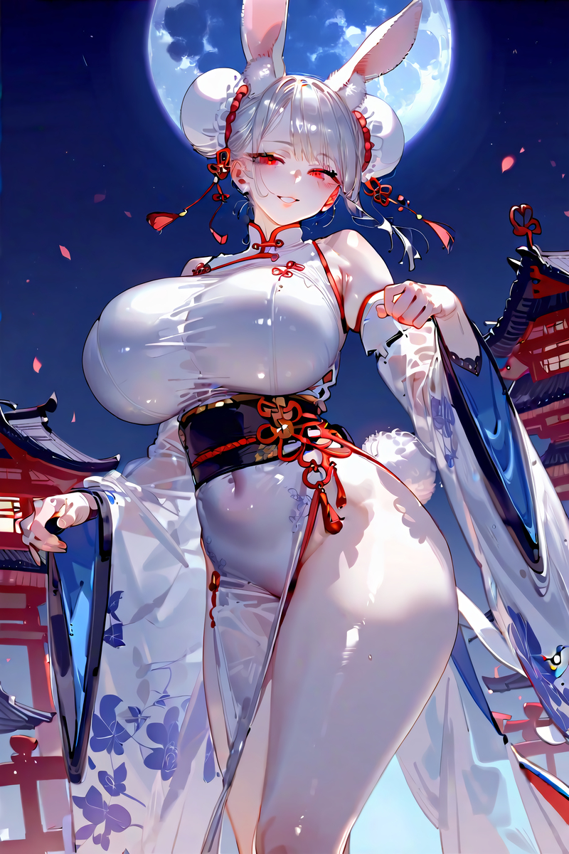 月兎-pixiv插画-作品交流服务