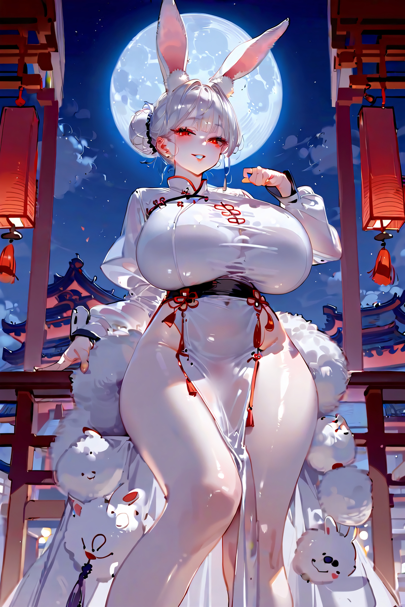 月兎-pixiv插画-作品交流服务