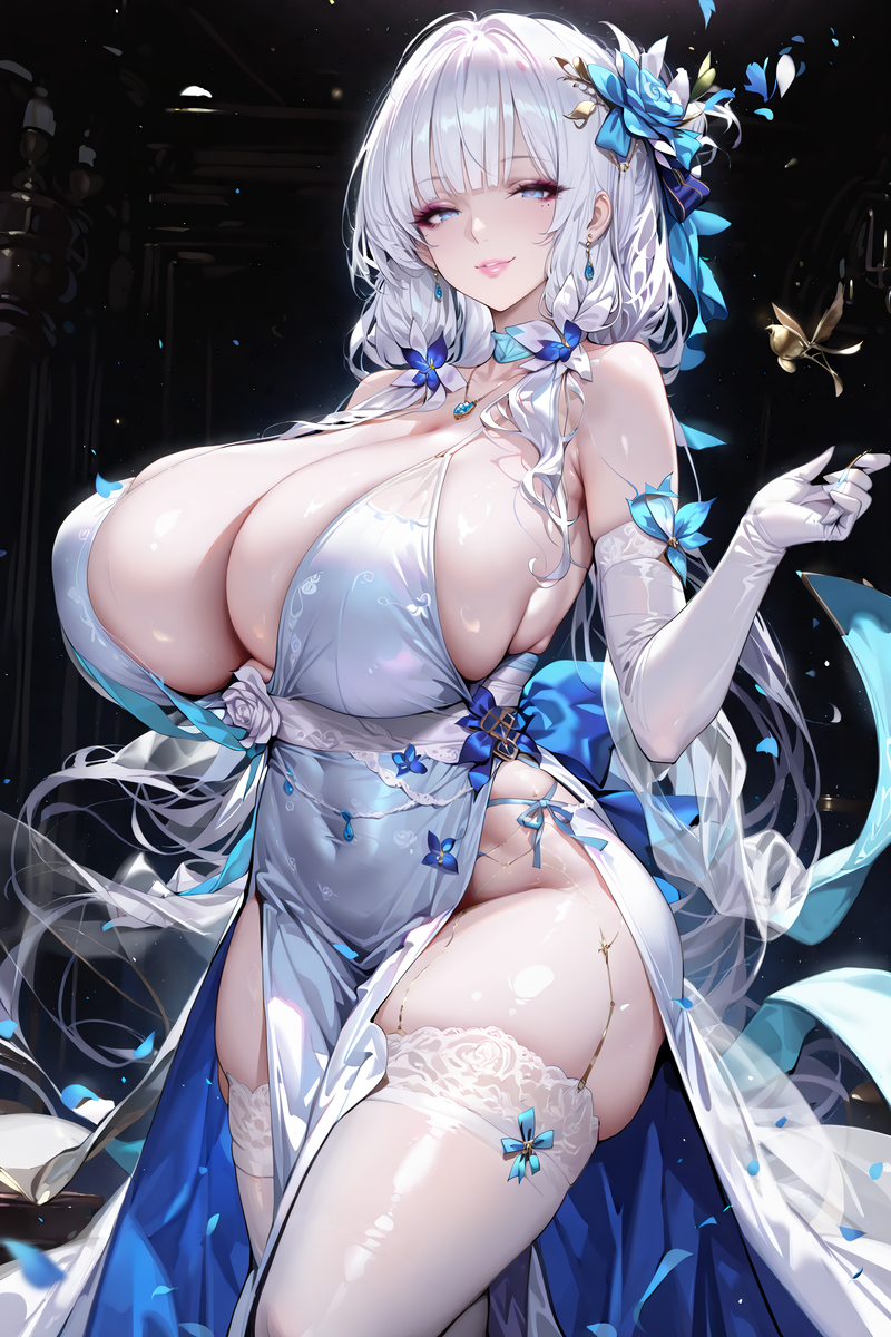 イラストリアス ドレスVER.-pixiv插画-作品交流服务