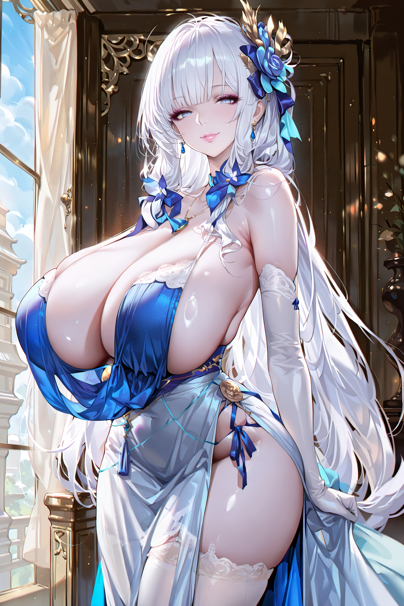 イラストリアス ドレスVER.-pixiv插画-作品交流服务