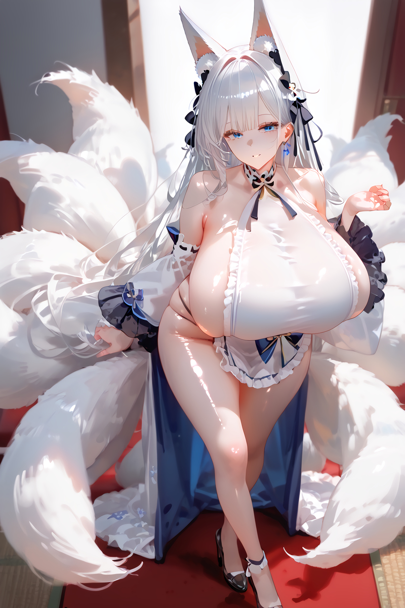 图片[5]-信濃 裸エプロンVER.-pixiv插画-作品交流服务