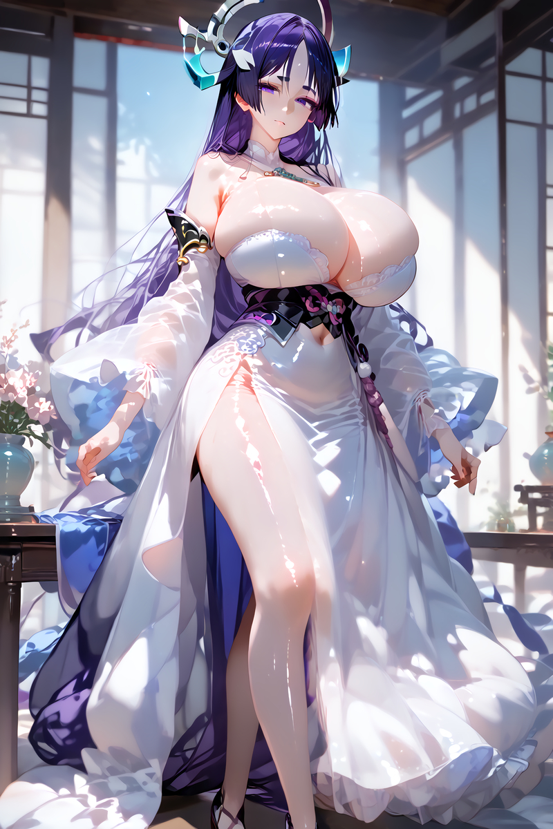 图片[11]-頼光ママ 漢服VER.-pixiv插画-作品交流服务