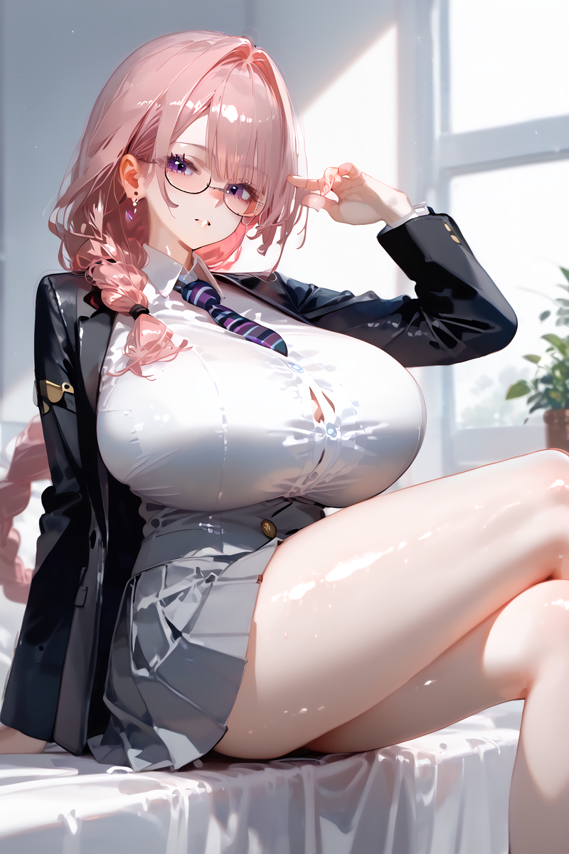 图片[6]-月城柳 制服VER.-pixiv插画-作品交流服务