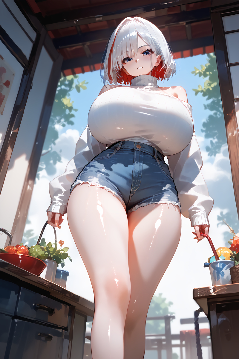 图片[9]-トパーズ ショートパンツVER.-pixiv插画-作品交流服务