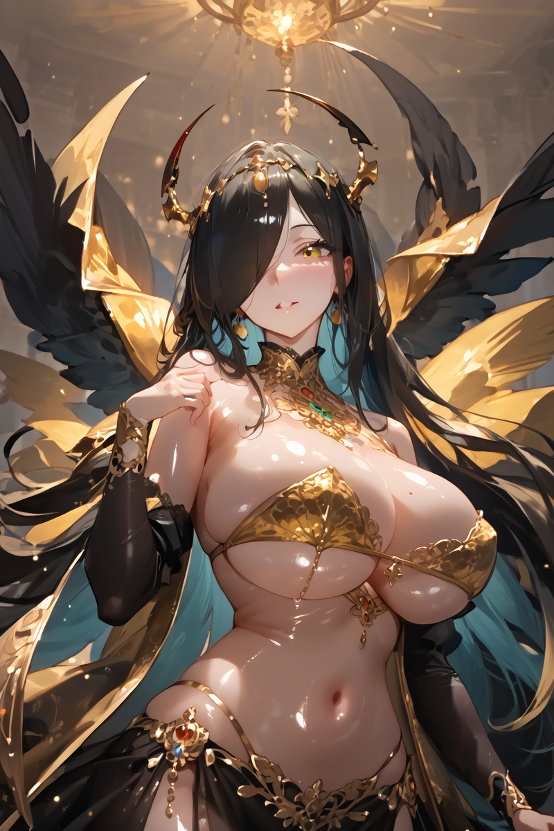 图片[9]-闇ママ ゴールドVER.-pixiv插画-作品交流服务