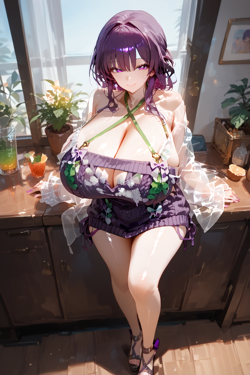 カフカママ セーターVER.-pixiv插画-作品交流服务