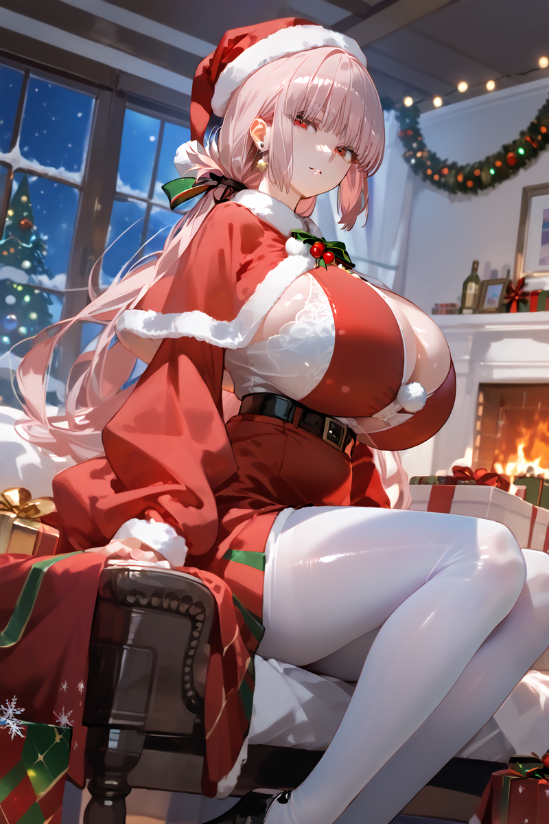 图片[5]-クリスマスのナイチンママ-pixiv插画-作品交流服务