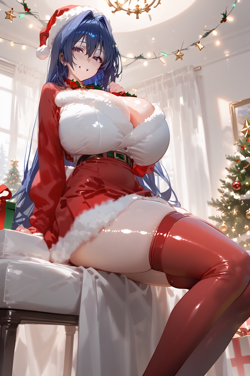 クリスマスの秋先生-pixiv插画-作品交流服务