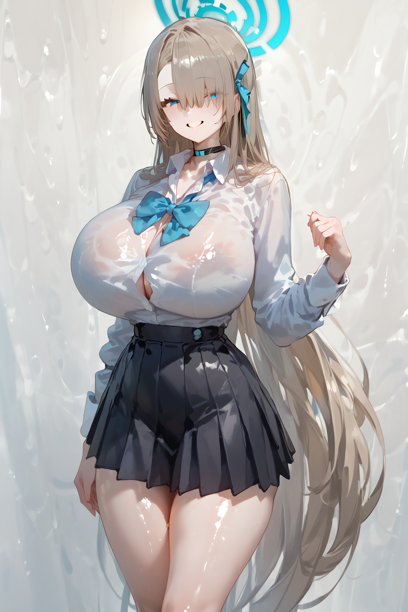 图片[6]-アスナ 制服VER.-pixiv插画-作品交流服务