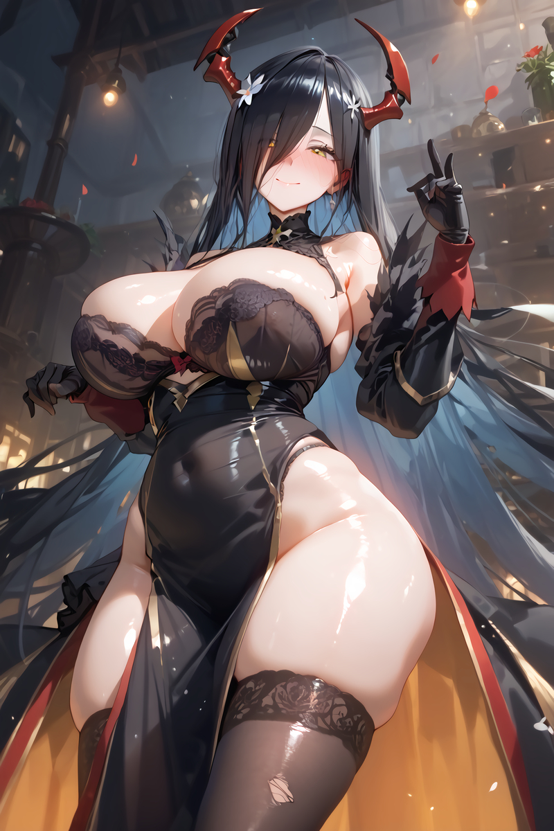 图片[7]-闇ママ ランジェリーVER.-pixiv插画-作品交流服务