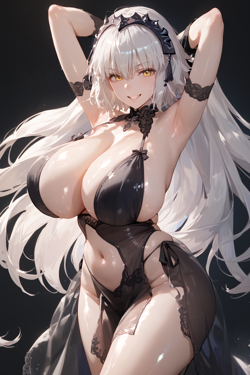 オルタちゃん ドレスVER.-pixiv插画-作品交流服务