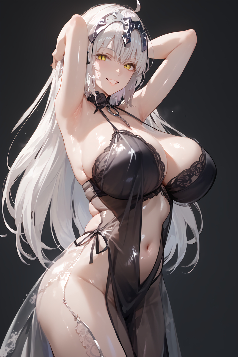 オルタちゃん ドレスVER.-pixiv插画-作品交流服务