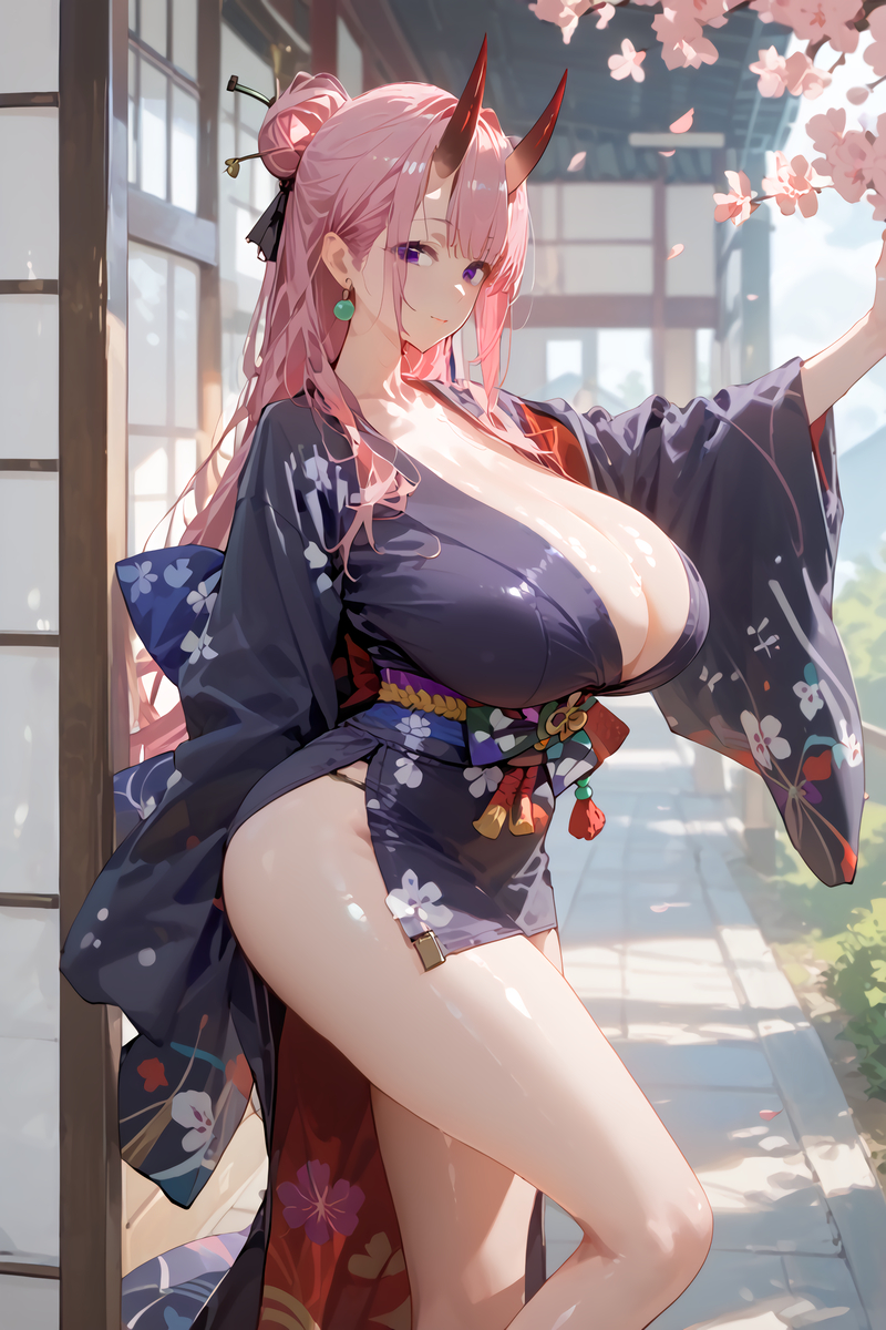 月城柳 鬼VER.-pixiv插画-作品交流服务