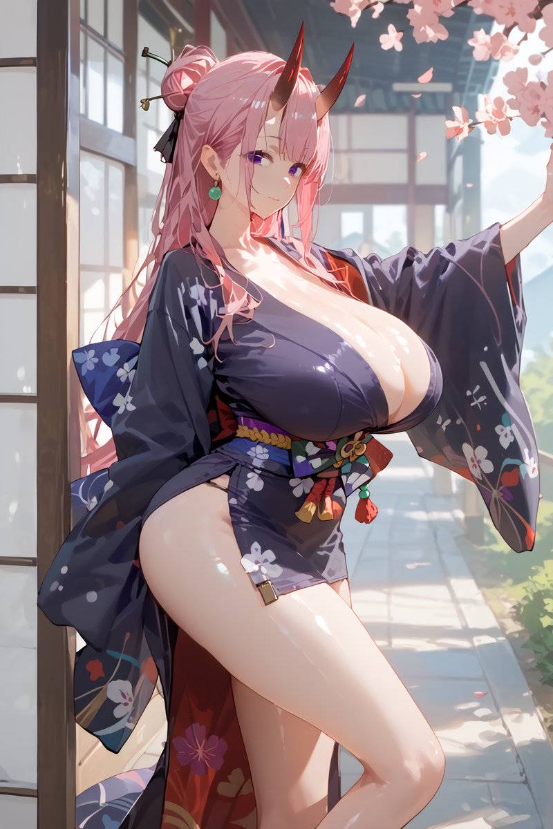 月城柳 鬼VER.-pixiv插画-作品交流服务