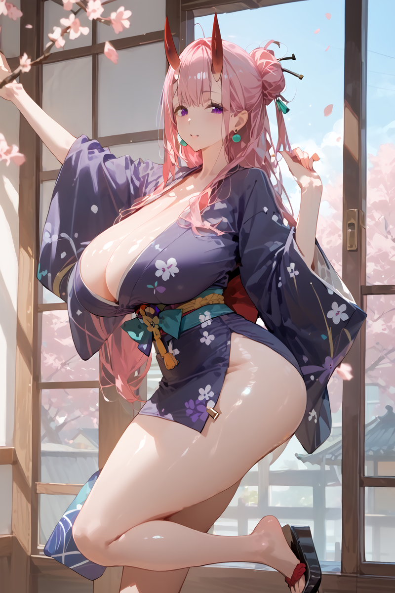 月城柳 鬼VER.-pixiv插画-作品交流服务