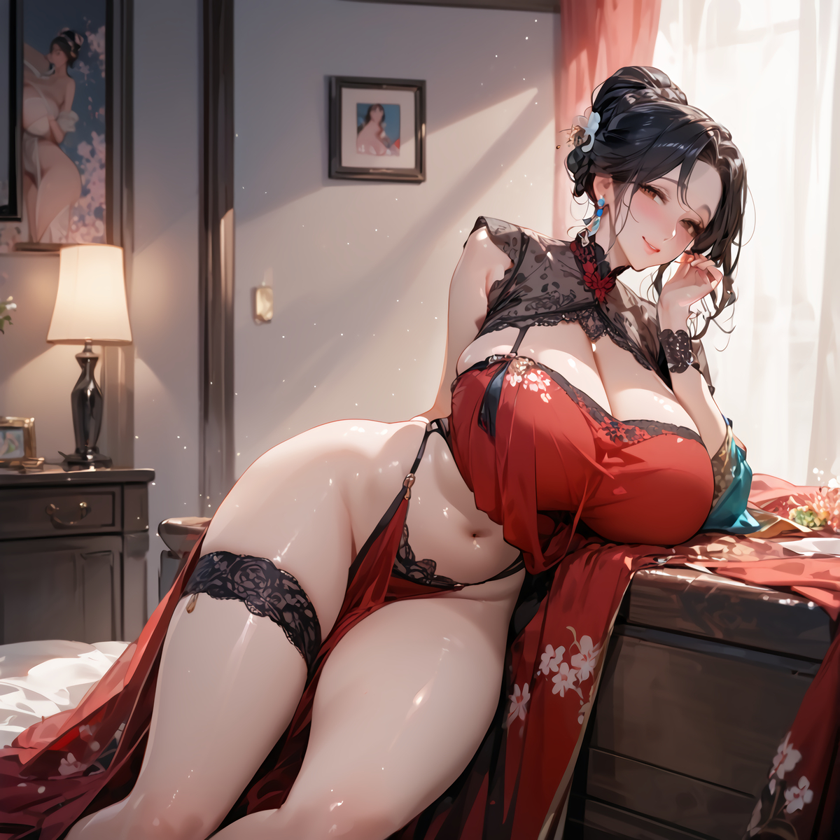 人妻-pixiv插画-作品交流服务