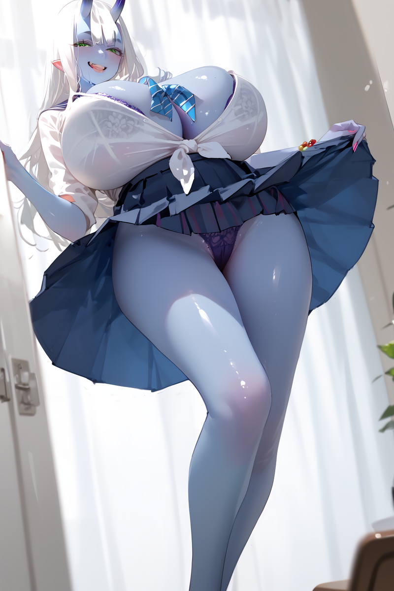 图片[6]-青鬼娘-pixiv插画-作品交流服务