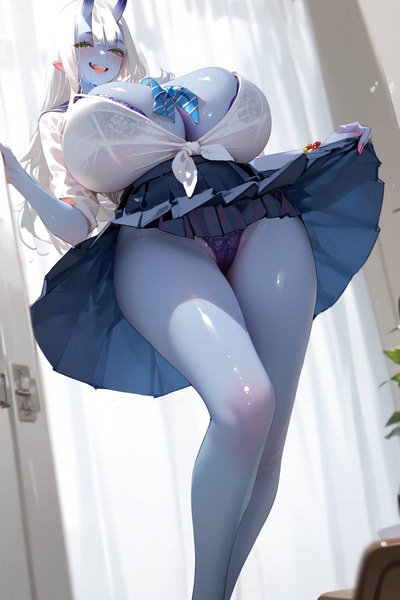 图片[6]-青鬼娘-pixiv插画-作品交流服务