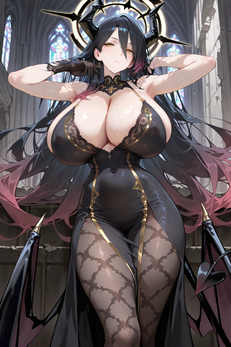 堕天使-pixiv插画-作品交流服务