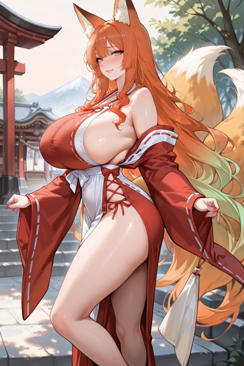 图片[8]-キツネ巫女-pixiv插画-作品交流服务