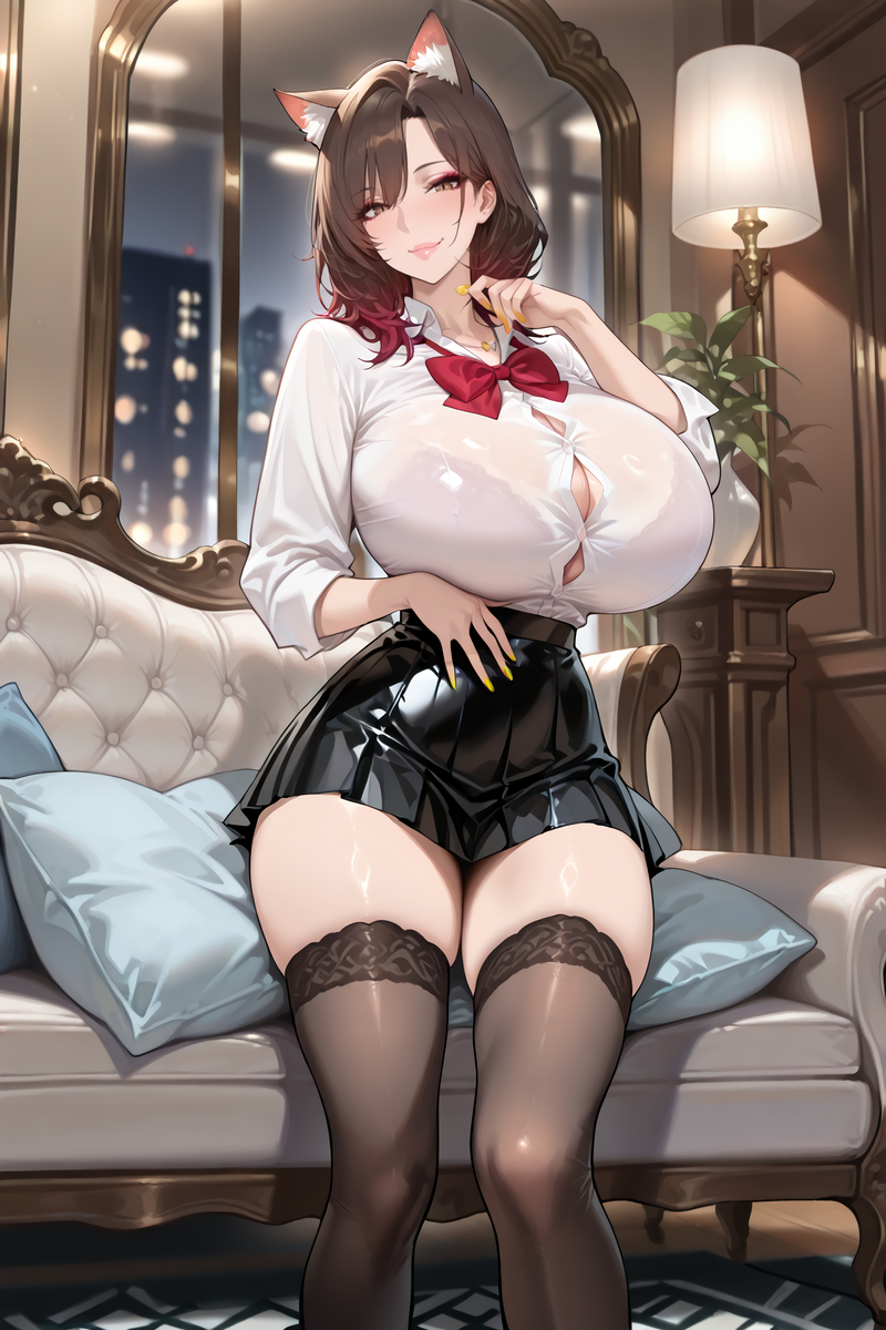 图片[9]-獣耳JK-pixiv插画-作品交流服务