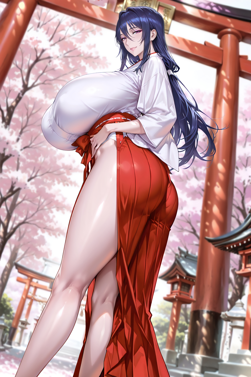 巫女の秋先生-pixiv插画-作品交流服务