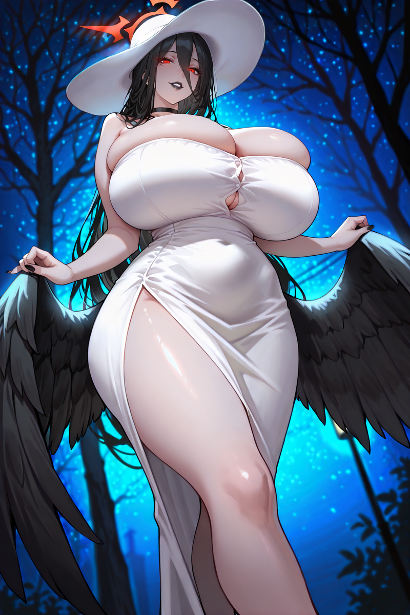 羽川ハスミ-pixiv插画-作品交流服务