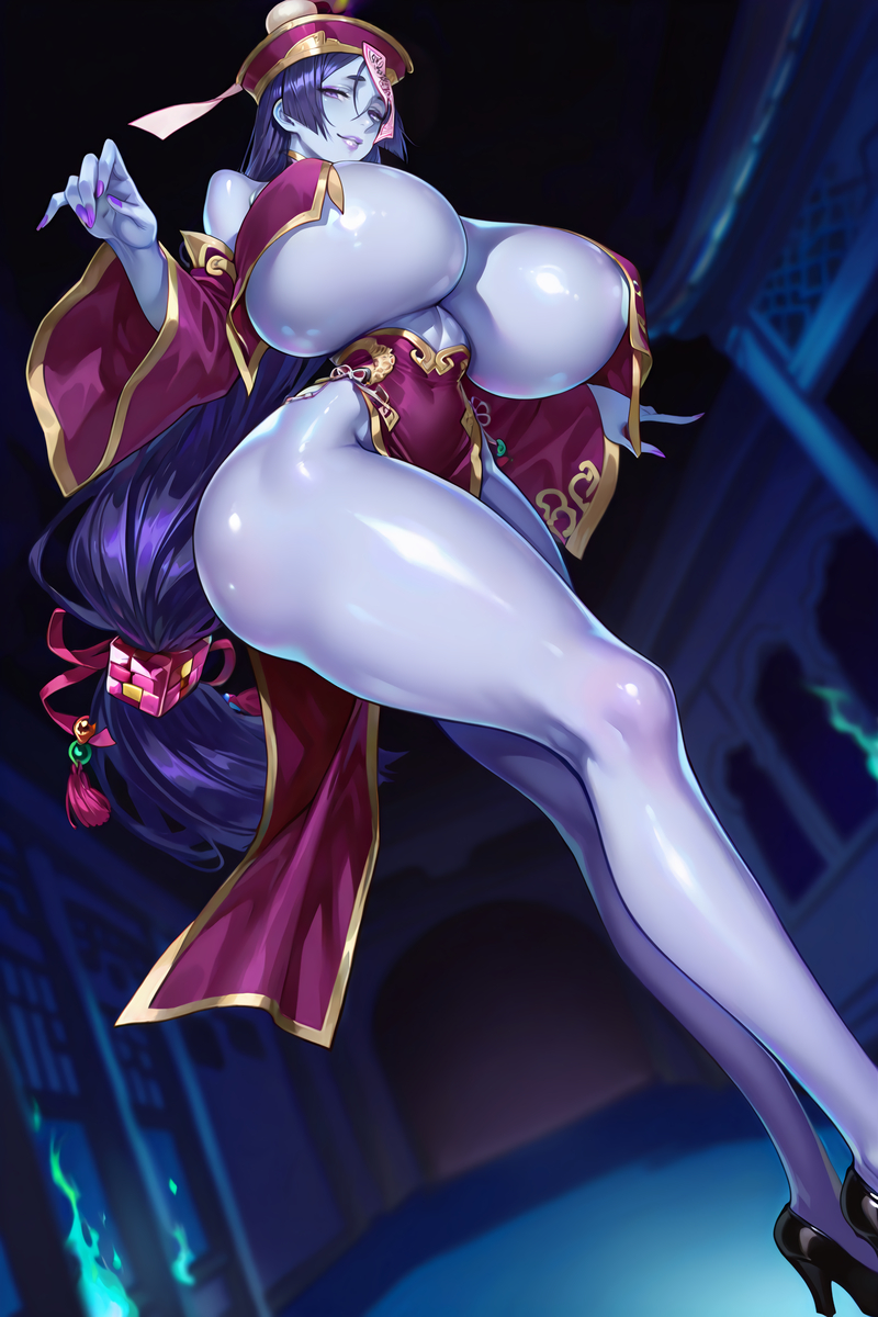 图片[6]-赖光ママ キョンシーVER.-pixiv插画-作品交流服务