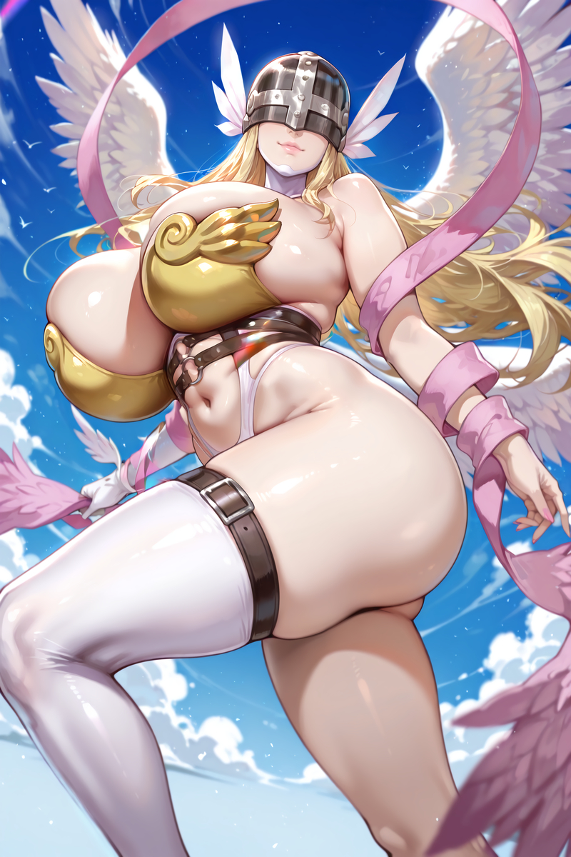 エンジェウーモン-pixiv插画-作品交流服务